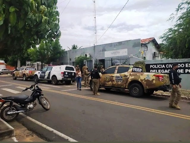 Força Estadual de Segurança deflagra operação e prende duas pessoas em Cocal