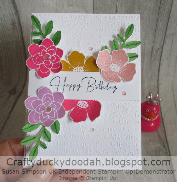 Craftyduckydoodah, Stampin' Up, Boughs & Blossoms, Stamping INKspirations Blog Hop,