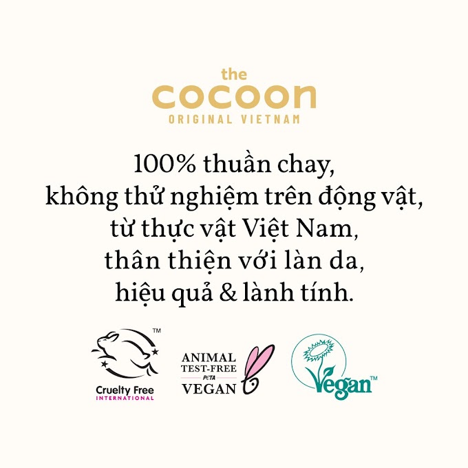 Mall Shop [ cocoonvietnamofficial ] Serum Sa-chi phục hồi tóc Cocoon bảo vệ tối đa khỏi nhiệt và tia UV 70ml
