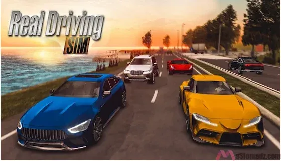 افضل لعبة محاكاة قيادة السيارات Real Driving Sim