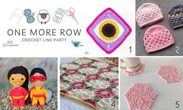 One More Row - Free Crochet Link Party #40