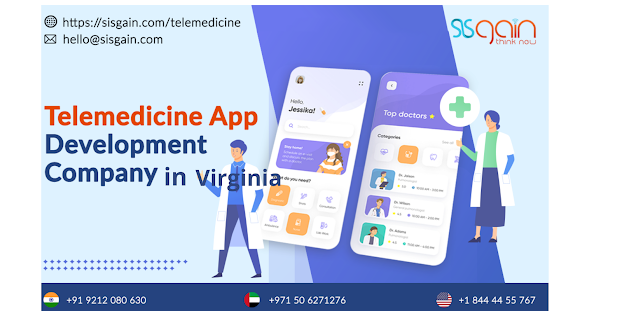 telemedicine app development company in Virginia