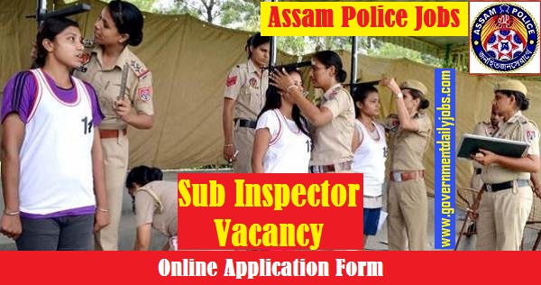 Assam Police SI Recruitment 2022