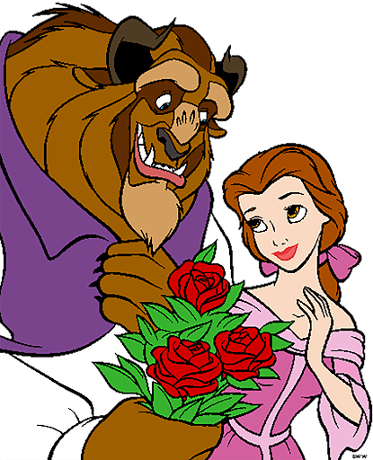 disney beauty and the beast png clipart transparent background free