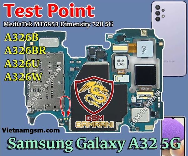 Test Point Samsung Galaxy A32 5G A326B