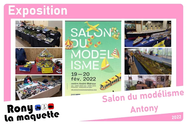 Salon du modélisme d'Antony de 2022.