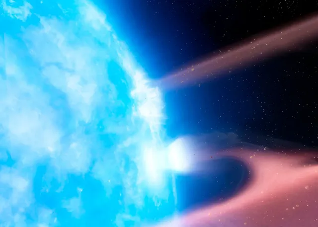 Astrónomos observaron cómo un planeta muerto se estrellaba contra una estrella muerta por primera vez