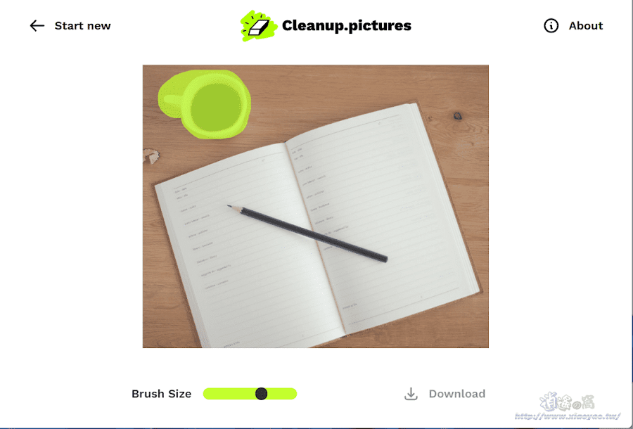 線上修圖 Cleanup.pictures 清除照片中的某項物品、人物、文字