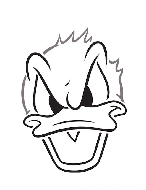 Get free, printable Donald Duck coloring pages