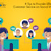 4 Tips to Provide Effective Customer Service on Social Media