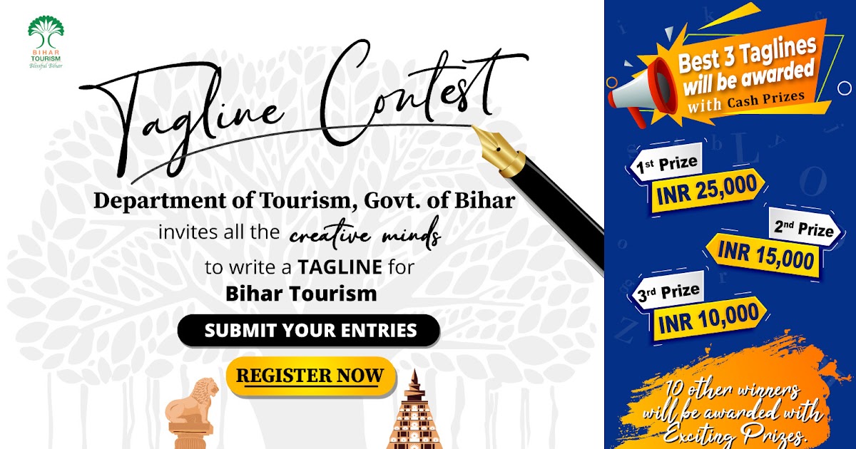 bihar tourism tagline contest winner