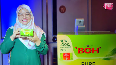 TEMU MESRA AZIRA SHAFINAZ DUTA JENAMA BOH PURE GREEN TEA