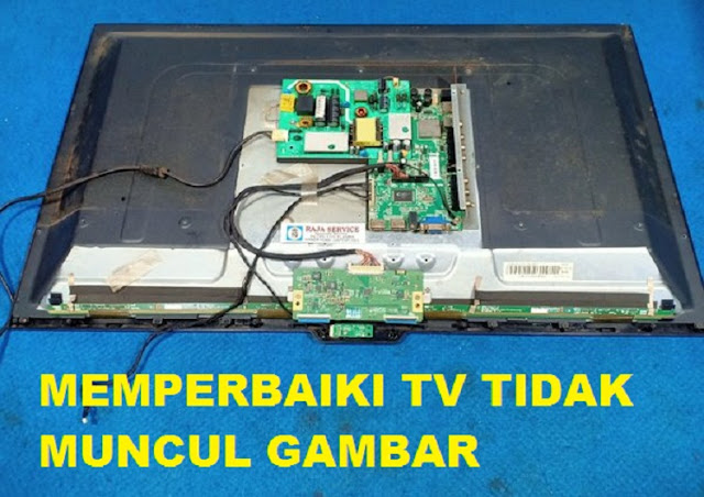 Cara Mengatasi TV Tidak Ada Gambar Tapi Ada Suara