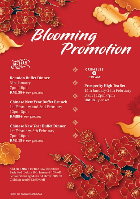 Chinese New Year Buffet Promotion 2022 Iconic Hotel Penang