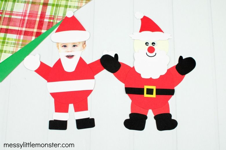 Santa paper craft