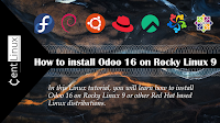 How to install Odoo 16 on Rocky Linux 9