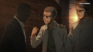 進撃の巨人アニメ 4期 76話 コニー・スプリンガー Connie Springer CV.下野紘 | Attack on Titan Episode 76