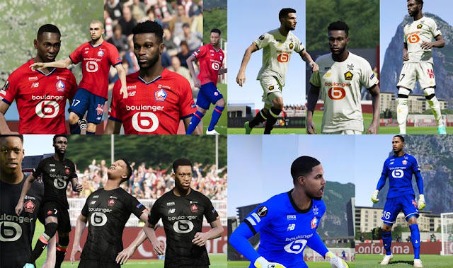 Lille Kits 2021-22 For eFootball PES 2021