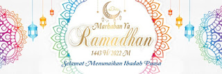 CONTOH SPANDUK RAMADHAN 1443 H/ 2022 M