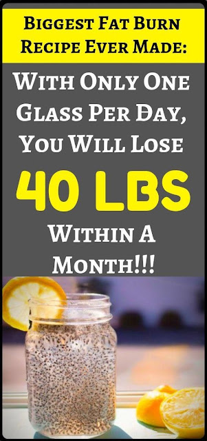Lose 40 Pounds In Just 1 Month With This Biggest Fat Burn Recipe!