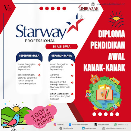 STARWAY SCHOLARSHIP X UNIRAZAK X VE