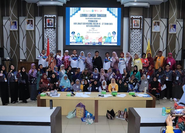 Gelaran Lomba Lansia Tangguh, DPPKBPM Banjarmasin : Wujud Pembangunan Keluarga 