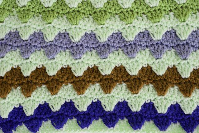 3 Crochet Imagen Linda ppuntada combinada para primavera a crochet y ganchillo por Majovel Crochet ganchillo ganchillo facil sencillo bareta paso a paso DIY