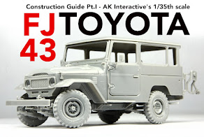 Construction Review: Andy builds AK Interactive's 35th scale FJ43 SUV with hard top