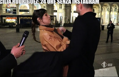 Cecilia Rodriguez foto schiaffo a Ignazio Moser Le Iene 9 marzo 2022