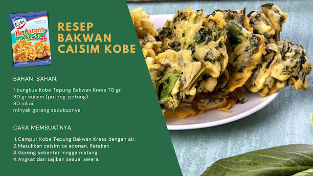 resep bakwan caisim kobe