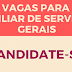 AUXILIAR DE SERVIÇOS GERAIS