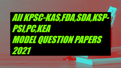 KAS GK Model Question Paper