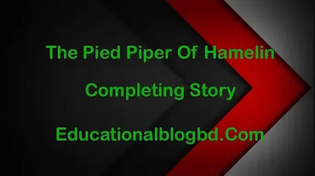 Completing the story: The Pied Piper of Hamelin