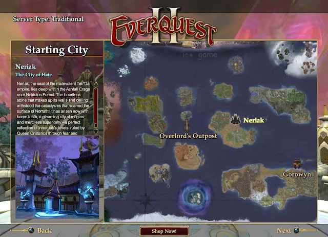 لعبة EverQuest 2 | لعبة إيفر كويست 2 ألعاب مغامرات جماعية أونلاين