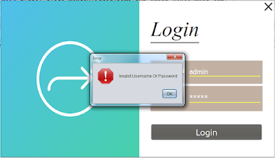 Java Login Form Design