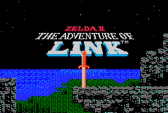 Zelda II: The Adventure of Link Title Screen