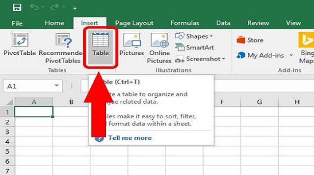 Cara Membuat Tabel di Excel Dengan Rumus