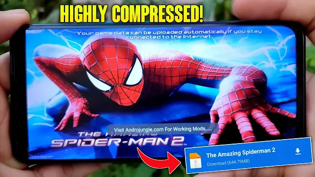 The Amazing Spiderman 2 Apk + OBB (Highly Compressed)