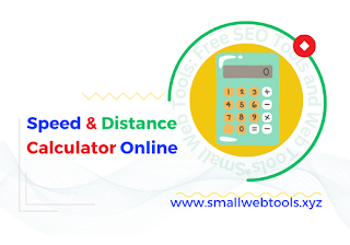 Distance Calculator | Formula of speed