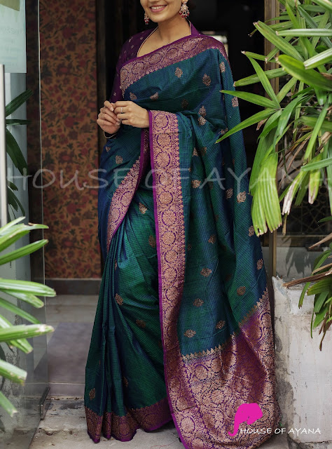 Banarasi Border Work Silk Sarees