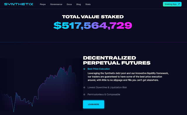 Site da Synthetix