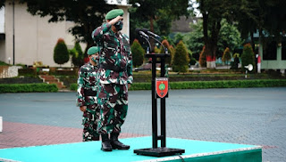 Kodam Hasanuddin Laksanakan Upacara 17an Awal Tahun