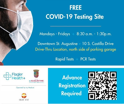 Free Covid Test St. Augustine Downtown