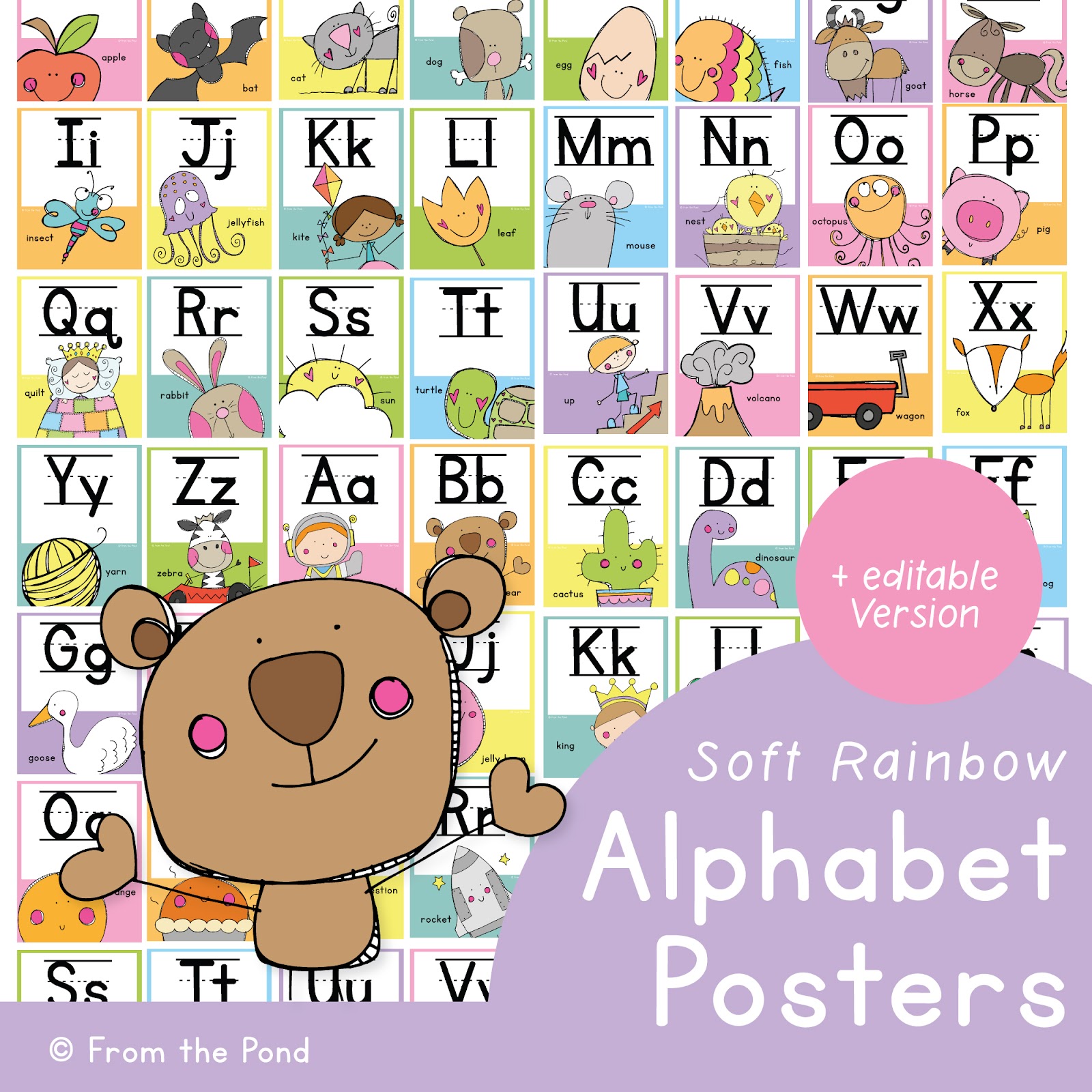 Classroom Alphabet Posters