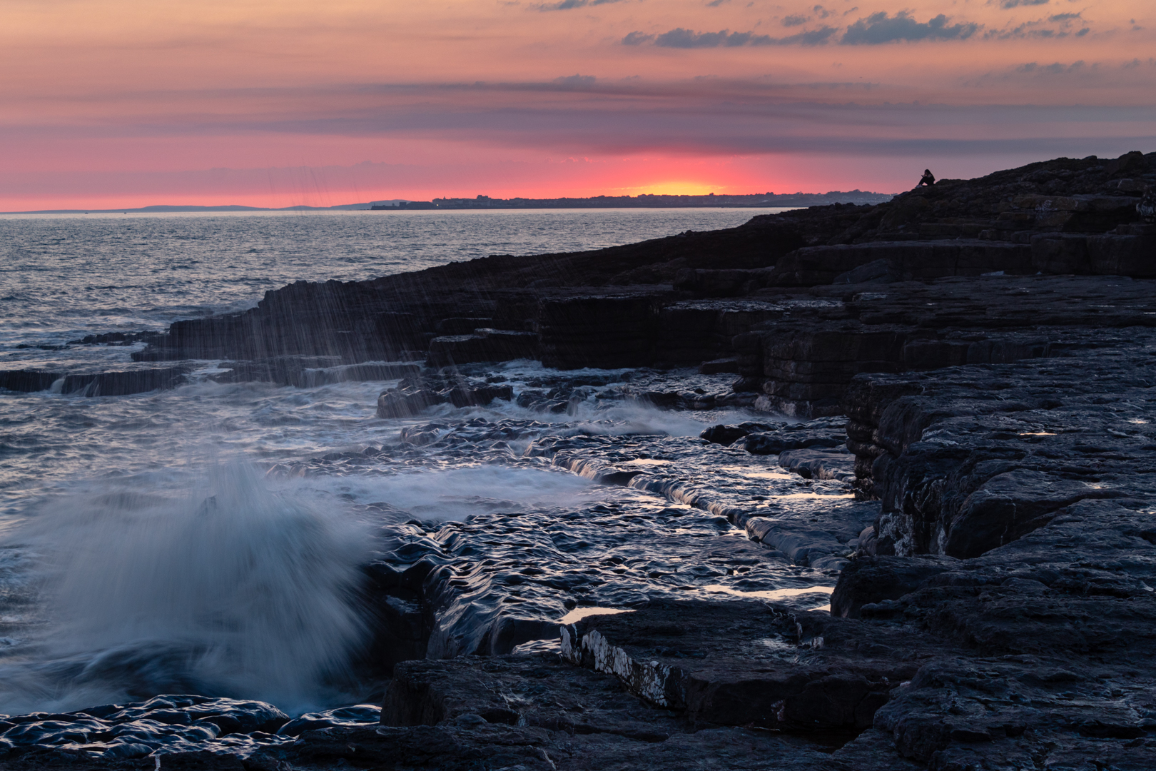 Golden Hour at Ogmore Beach.