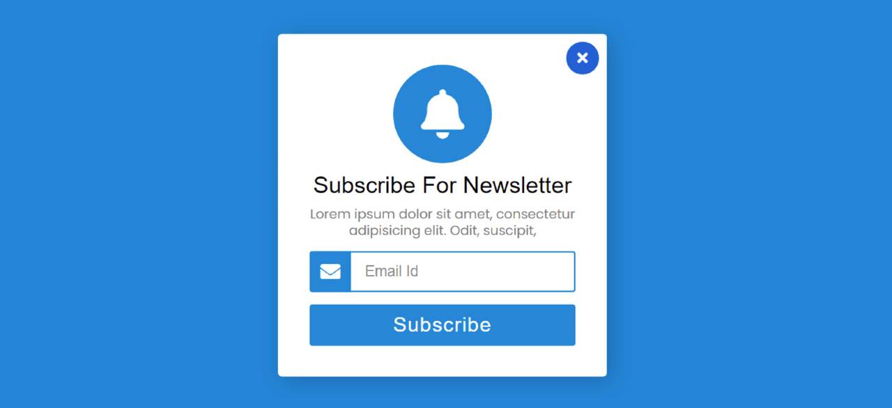 Create a place to input email