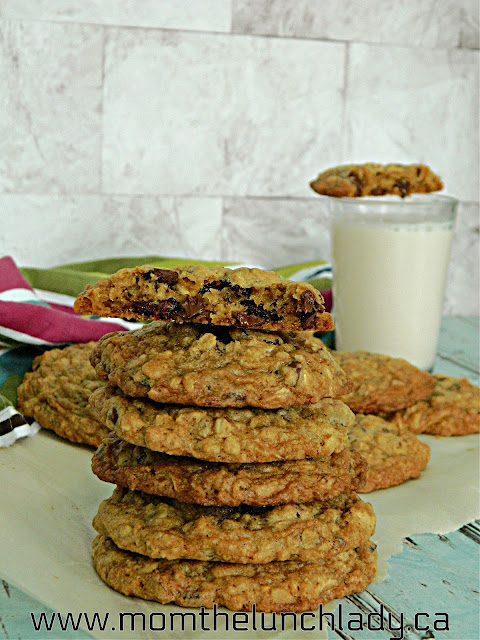 Oatmeal Raisin Cookies with Chocolate Chips