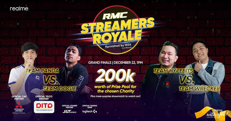 realme Mobile Legends Cup: Streamers Royale Grand finals to go live today at 1PM