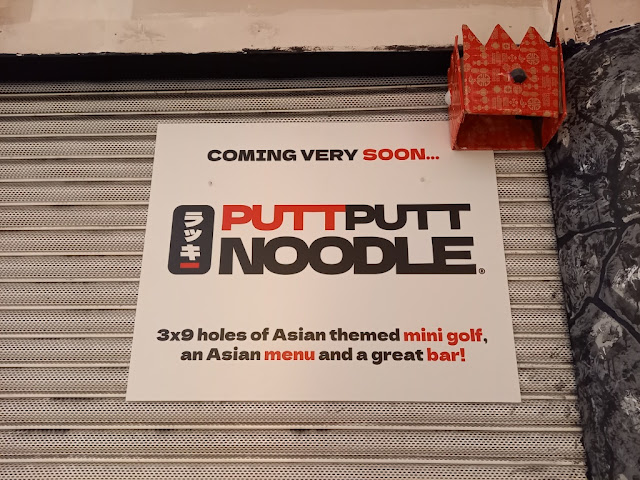 Putt Noodle Mini Golf at the Castle Quarter in Norwich