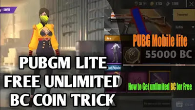 how to get unlimited bc in pubg mobile lite